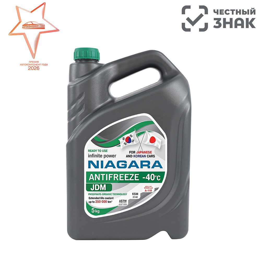 NIAGARA JDM GREEN-40 5л.