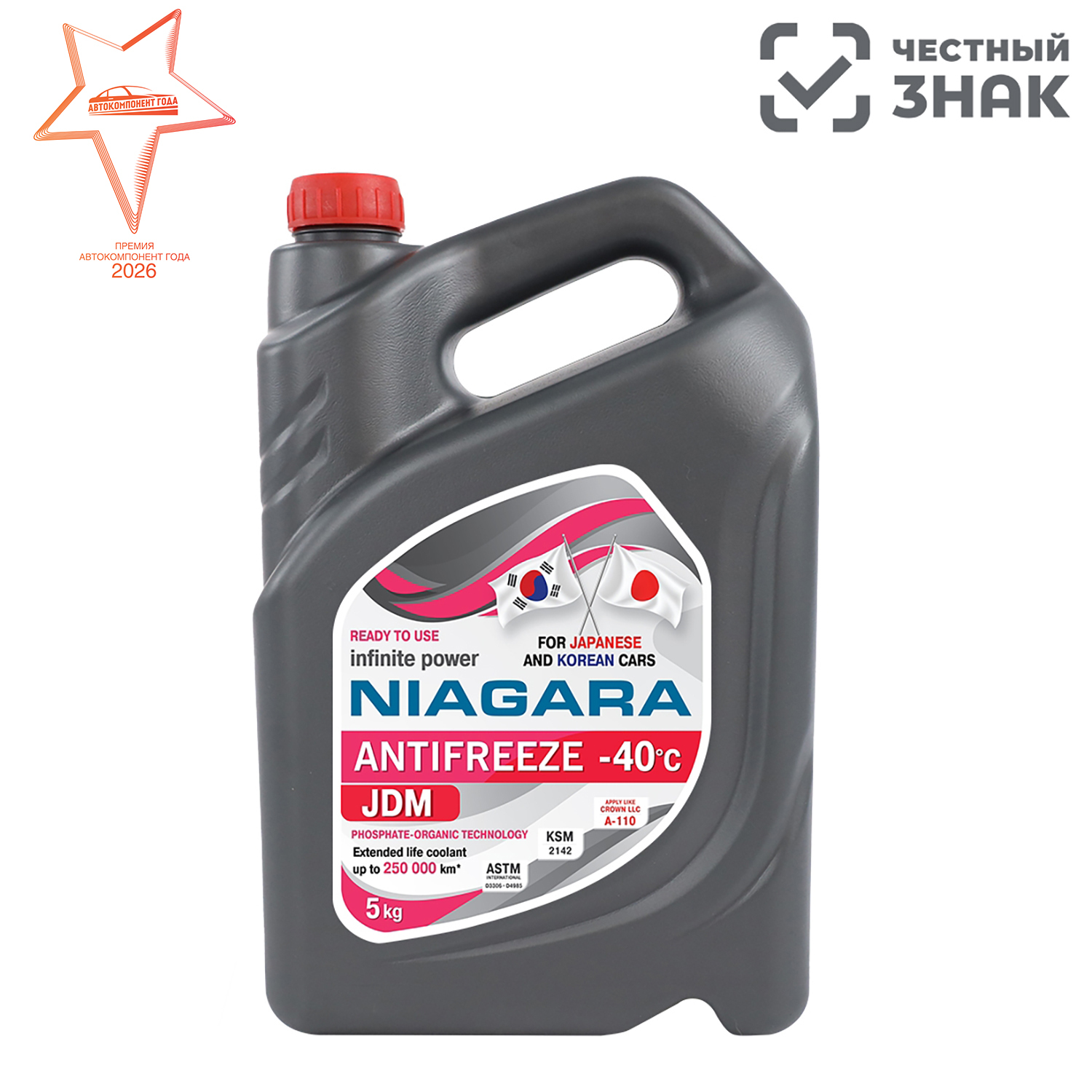 NIAGARA JDM PINK-40 5л.