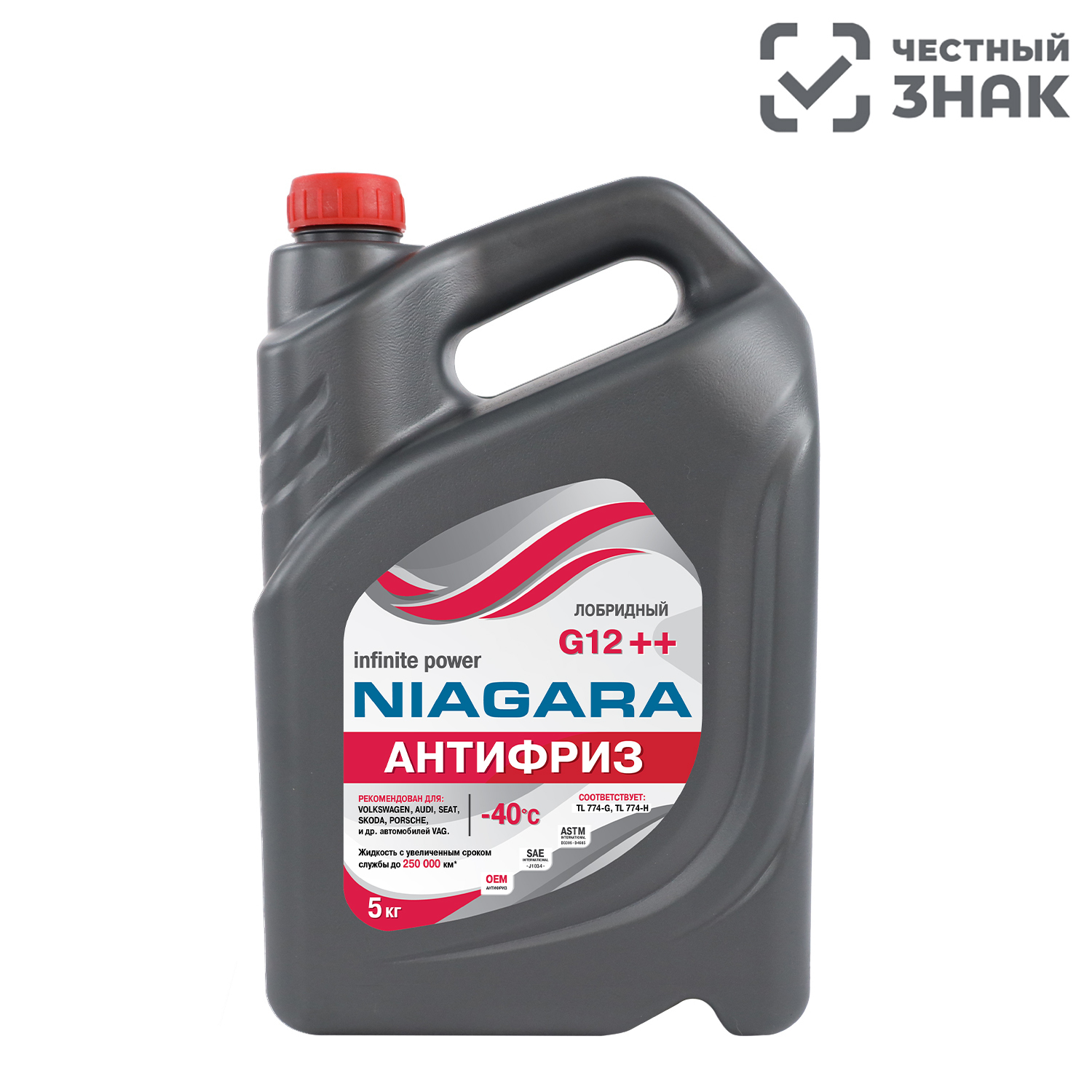 Антифриз NIAGARA G12++ (5 кг)